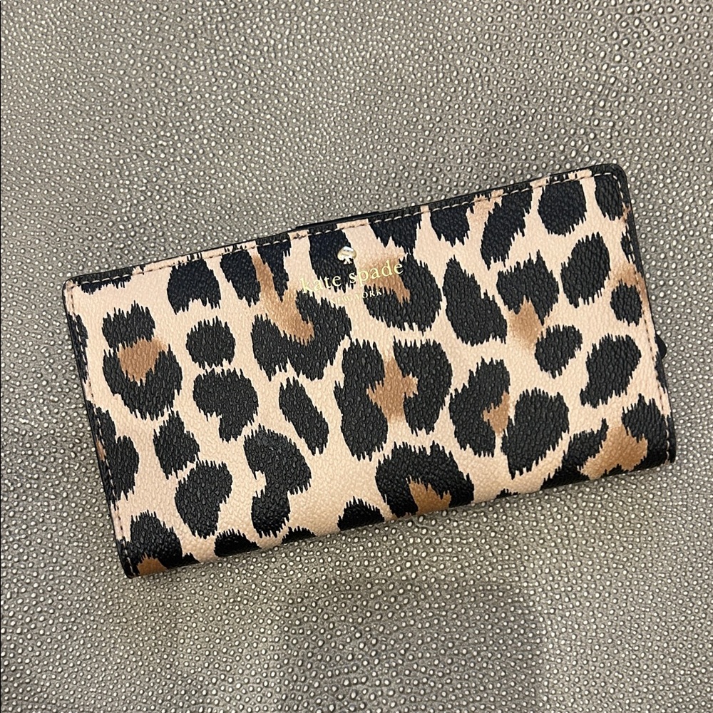 Leopard Kate Spade Wallet